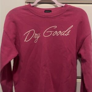 Dry Goods Pink Crew Neck Sweater